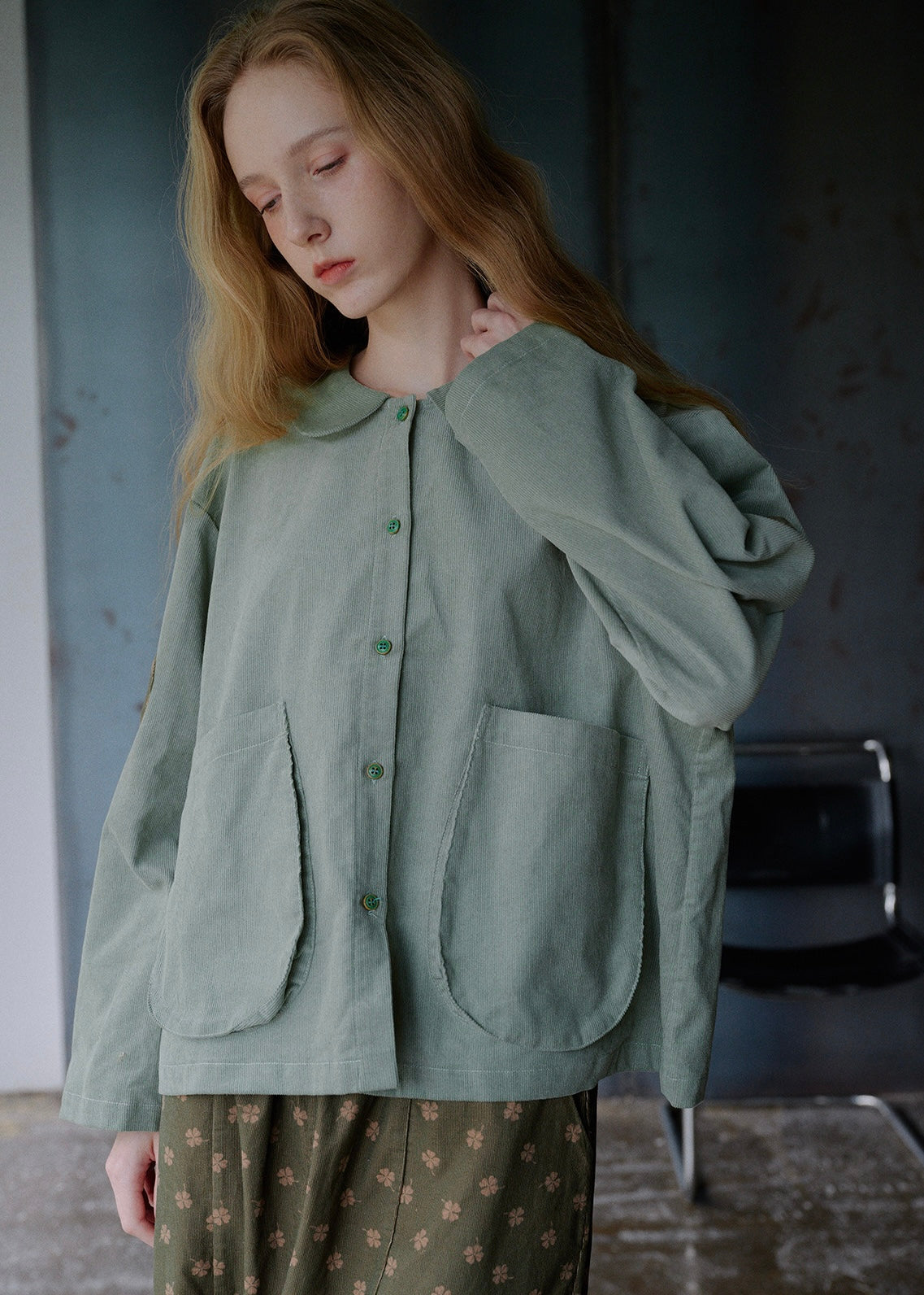 Matcha Meadow Cotton Pajama Set