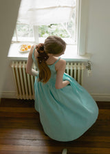 Aqua Mint Sleeveless A-Line Dress