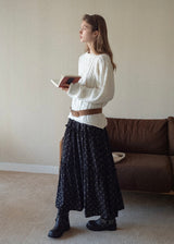 Snowfield Soft Ivory Cable Knit Sweater