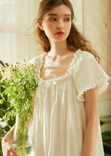 Pure Whisper Ruffle Sleep Dress