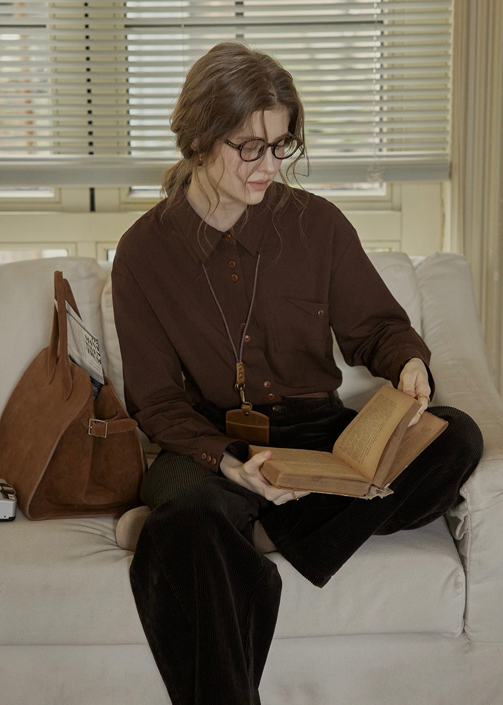 Cocoa Field Soft Brushed Shirt