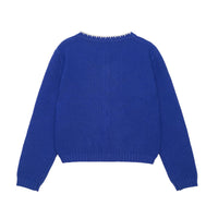 Petite Bloom Crochet Button Cardigan(2COLOR)