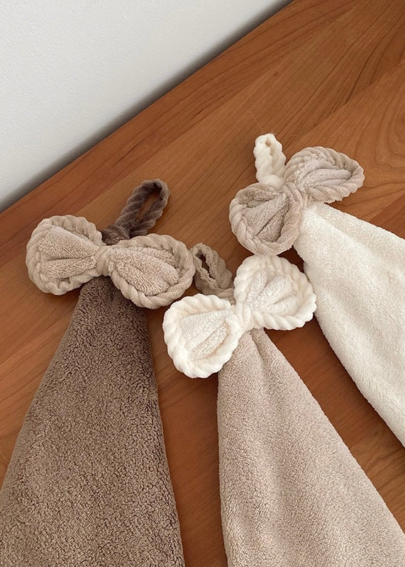 Cozy Vintage Home Warm Ribbon Hand Towel(3COLOR)