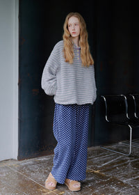Midnight Polka Fleece Pajama Set