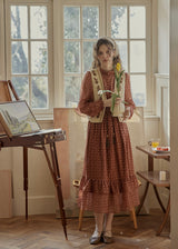 Meadow Thread Linen Vintage Layered Vest