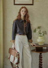 Blue Mocha Layered Shirt