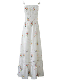Fieldnote Reverie Vintage Floral Lace Strap Dress