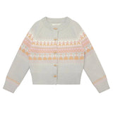 Pastel Nordic Fair Isle Vintage Sweater Cardigan
