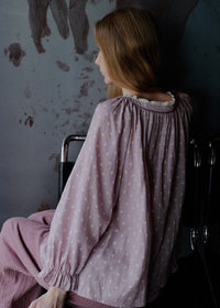 Lavender Stardust Cotton Pajama Set