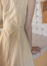 'Afternoon Sunshine' Patchwork Sleeveless Cotton Dress