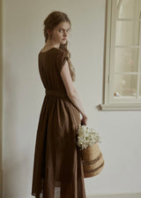 Sienna Grace Embroidered Sleeveless Dress