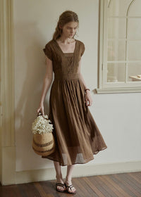 Sienna Grace Embroidered Sleeveless Dress