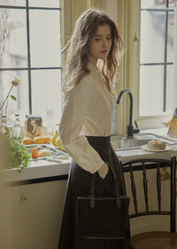 Ivory Lace Garden Embroidered Blouse