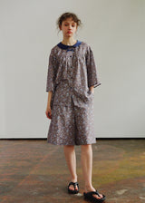 Moonmist Floral Cotton Gauze Peter Pan Pajama Set