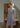 Lilas Reverie Lavender Jacquard Lace-Up Dress