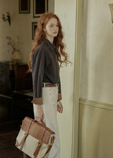 Blue Mocha Layered Shirt