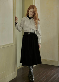 Soft Recollection Vintage Stripe Blouse