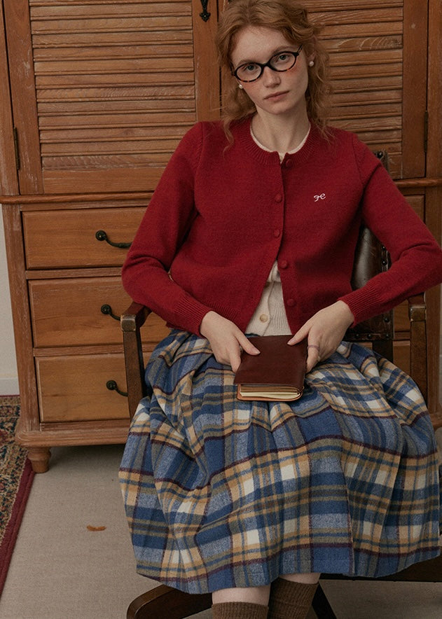 Petit Bow Knit Cardigan