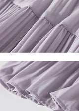 Serene Days Pleated High Waist Skirt(4COLOR)