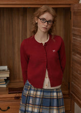 Petit Bow Knit Cardigan