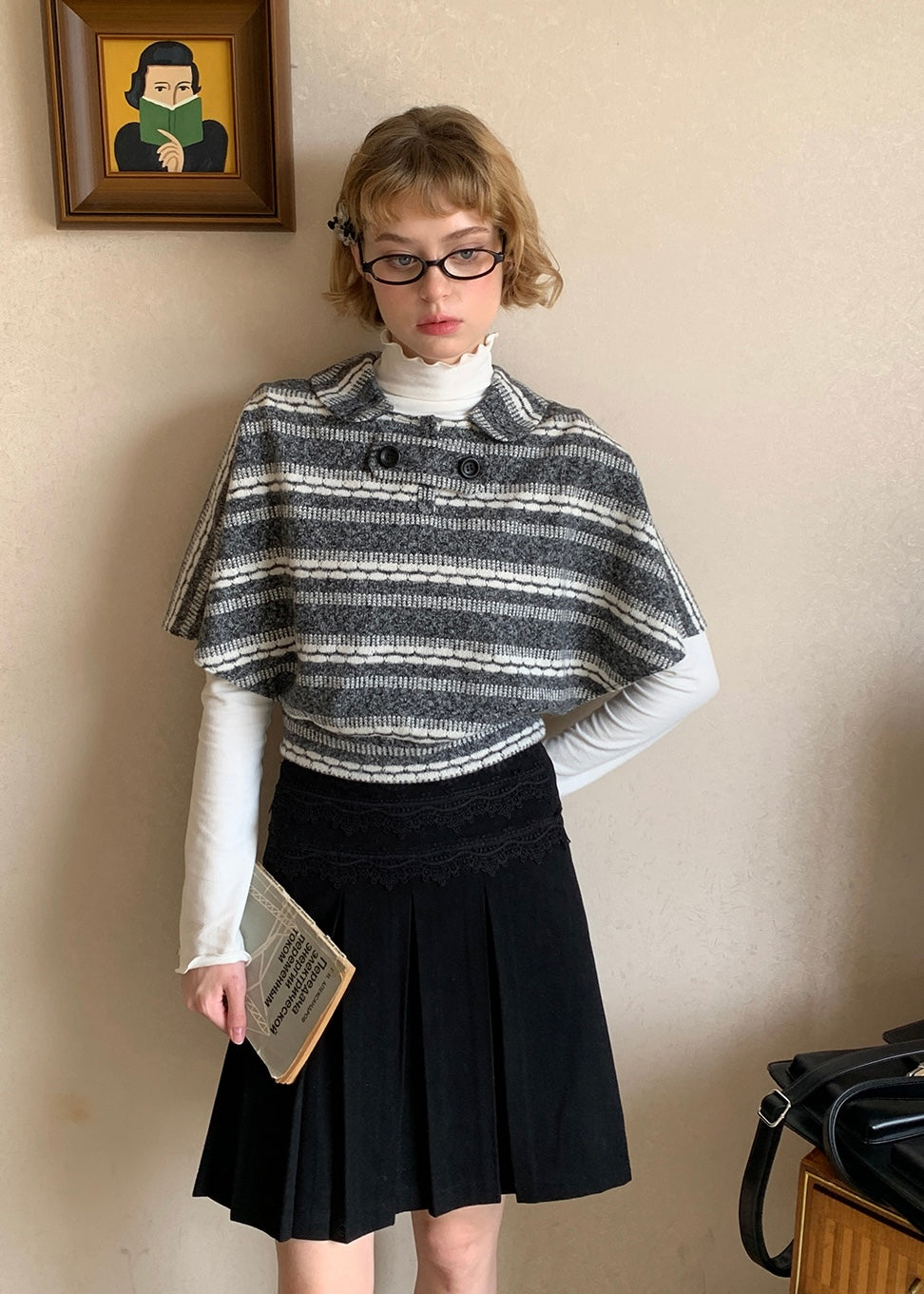 Ash Line Vintage Soft Striped Pullover Knitwear