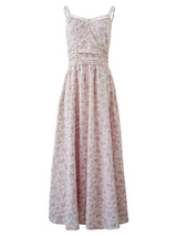 Rosée du Matin Dress | Soft Pink Floral Summer Slip Dress