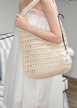 Rivage Crochet Tote Summer Knit Mesh Bag