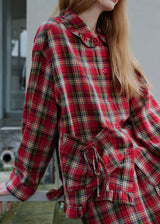 Holiday Tartan Cotton Pajama Set