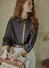 Blue Mocha Layered Shirt