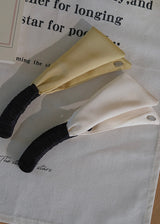 Muse Tail Ribbon Bar Clip Satin Bow Hair Accessory