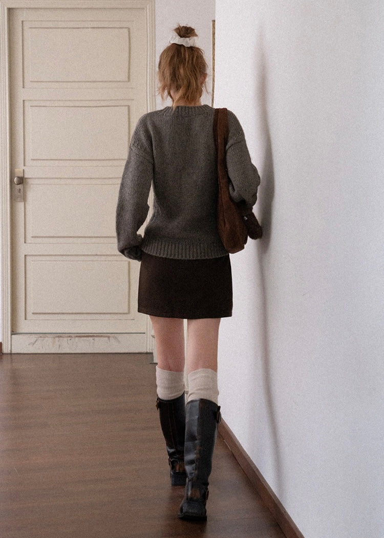 Autumn Archive Classic Button Knit Sweater