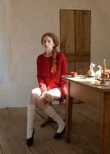 Petite Bloom Crochet Button Cardigan(2COLOR)