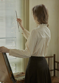 Ivory Lace Garden Embroidered Blouse