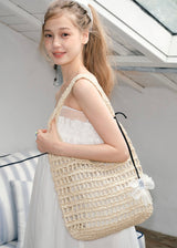Rivage Crochet Tote Summer Knit Mesh Bag