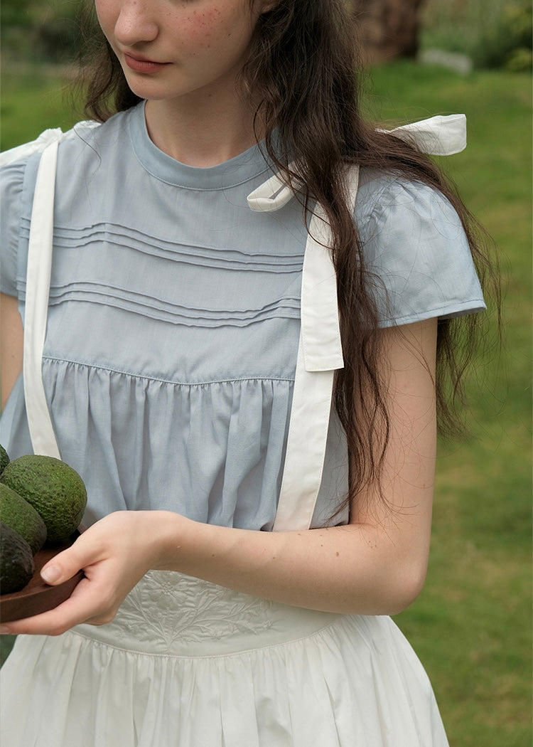 Morning Drift | Tencel Puff Sleeve Airy Shirt