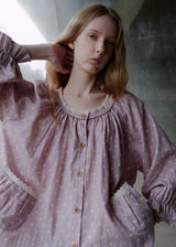 Lavender Stardust Cotton Pajama Set