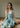 Mint Ruffle Melody Tiered Sleeveless Long Vintage Long Dress
