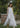 Field Whispers White Embroidered Halter Neck Dress