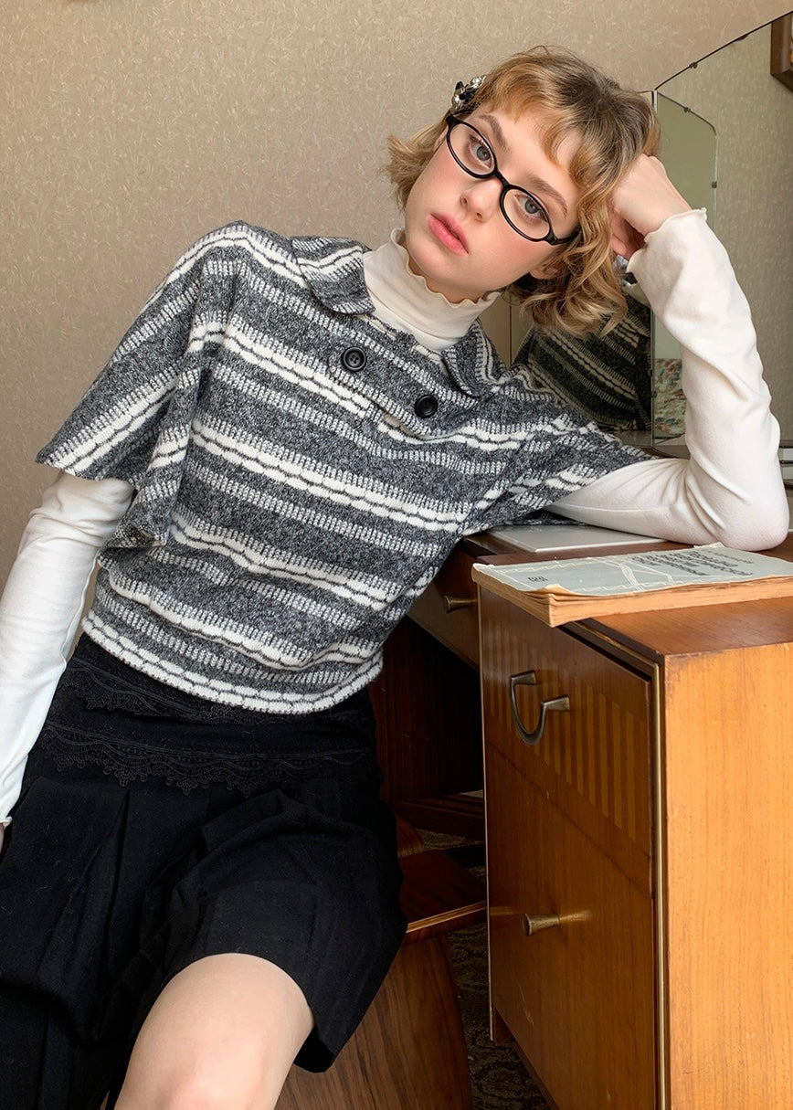 Ash Line Vintage Soft Striped Pullover Knitwear