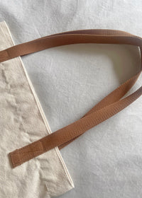 Minimal Canvas Shoulder Tote Bag