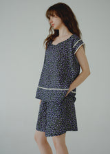 Violet Meadow Double Gauze Cotton Summer Loungewear