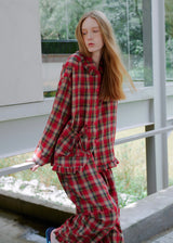 Holiday Tartan Cotton Pajama Set