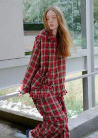 Holiday Tartan Cotton Pajama Set