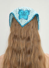 Papillon Crochet Scarf Butterfly Hair Wrap