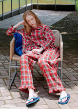 Holiday Tartan Cotton Pajama Set