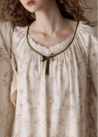 Roseveil Dream Nightgown Soft Vintage Floral Sleepwear