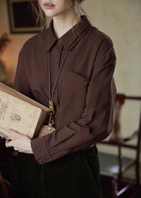 Cocoa Field Soft Brushed Shirt